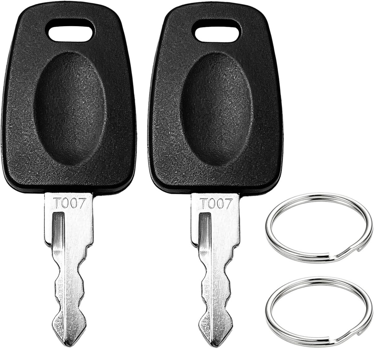 Sleutel voor TSA002 TSA007 - 2 stuks multifunctionele bagagesleutels - vervangende sleutels voor koffer - ShopVlot