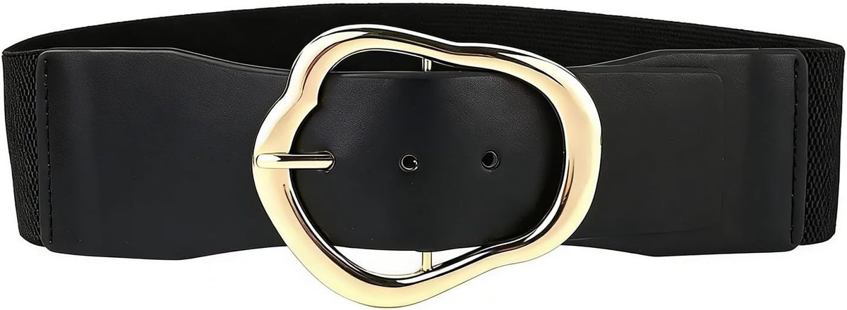 Elastische tailleriem dames - retro design - leren heupriem - perfect voor dagelijks gebruik - ShopVlot
