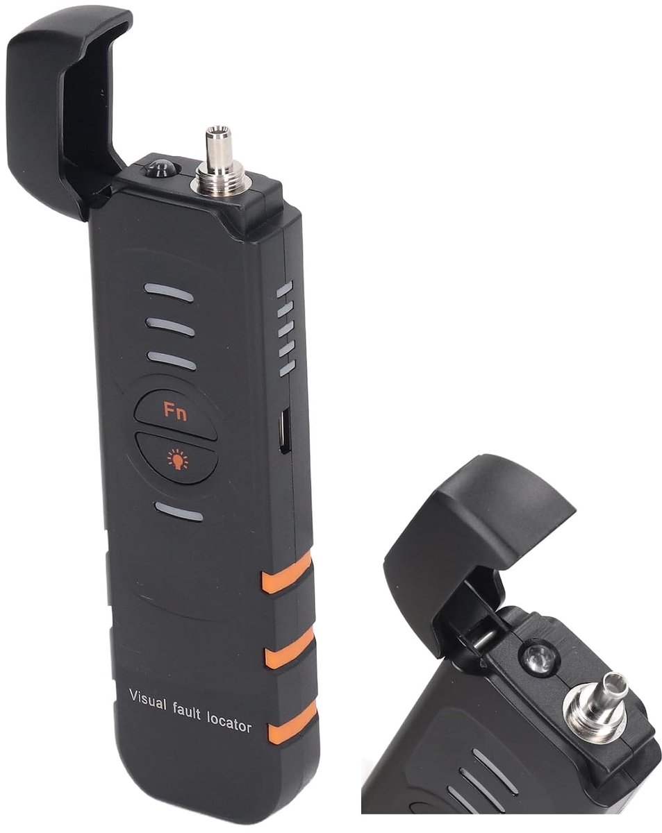 Fiber Optic Locator 5Km Rood Licht - VFL Tester voor FC SC ST Poorten - Lichtgewicht en Draagbaar - ShopVlot