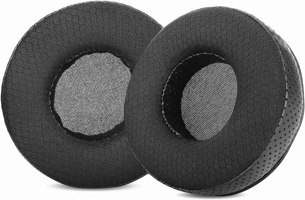 Replacement Mesh Ear Pads, Compatible with Pioneer HDJ-X5 HDJ-X7 HDJ-X10 HDJ-X5BT Headphones, Thicker Ear Pads, Soft - ShopVlot