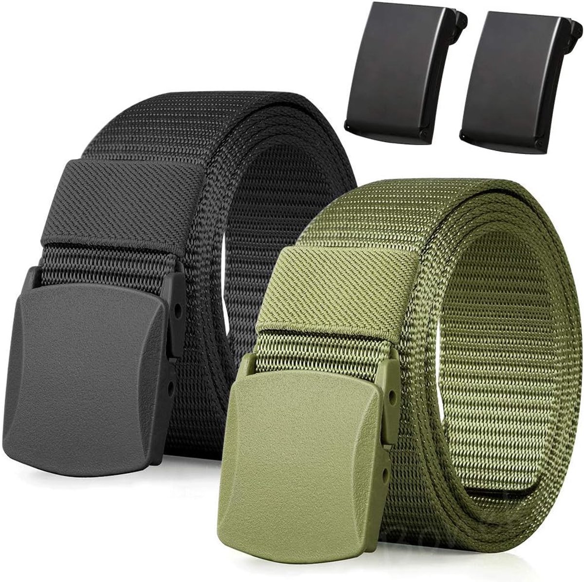Boneke Belt nylon, Men's tactical military belt, Plastic & metal buckles - ShopVlot