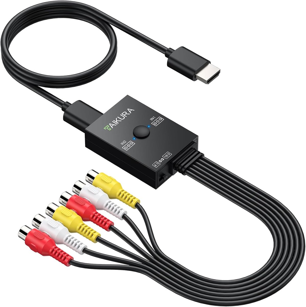 2 RCA-naar-HDMI-adapter - ShopVlot