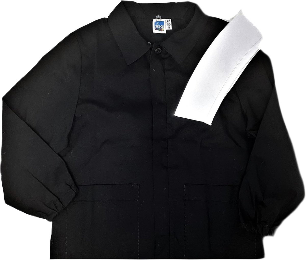 Siggi Apron Scuola ELEMENTARE Bimbo E collar white - ShopVlot