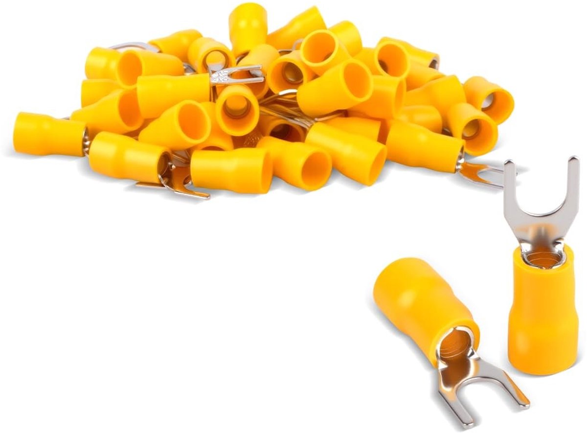 Solidchoice - 50 Stuks Spade Crimp Terminals voor Elektrische Toepassingen