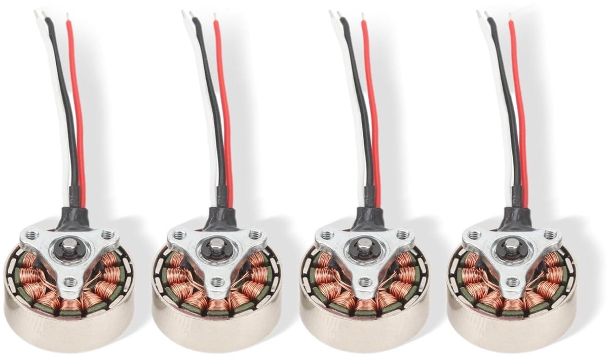 Mini RC Quadcopter Drone Motor 18x7mm - Micro 1503 Borstelloze Motor - Aluminium behuizing - ShopVlot
