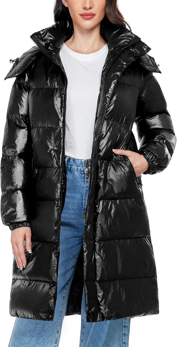 Solidchoice - Dames Winterjack met Capuchon en Waterdichte Voering