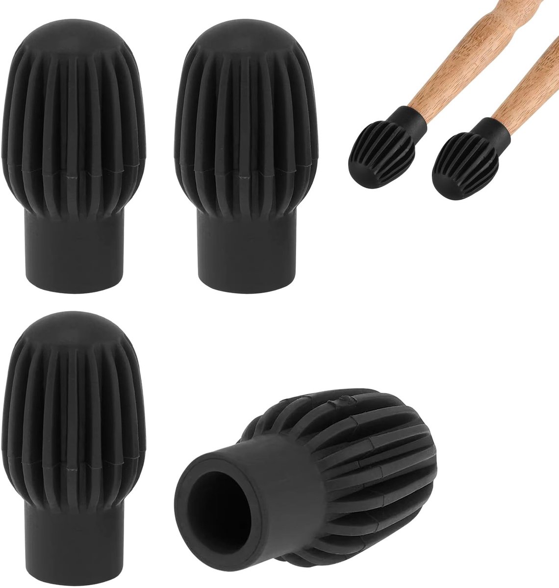 Solidchoice - Drum Demper Set van 4 Stuks voor Stille Oefeningen