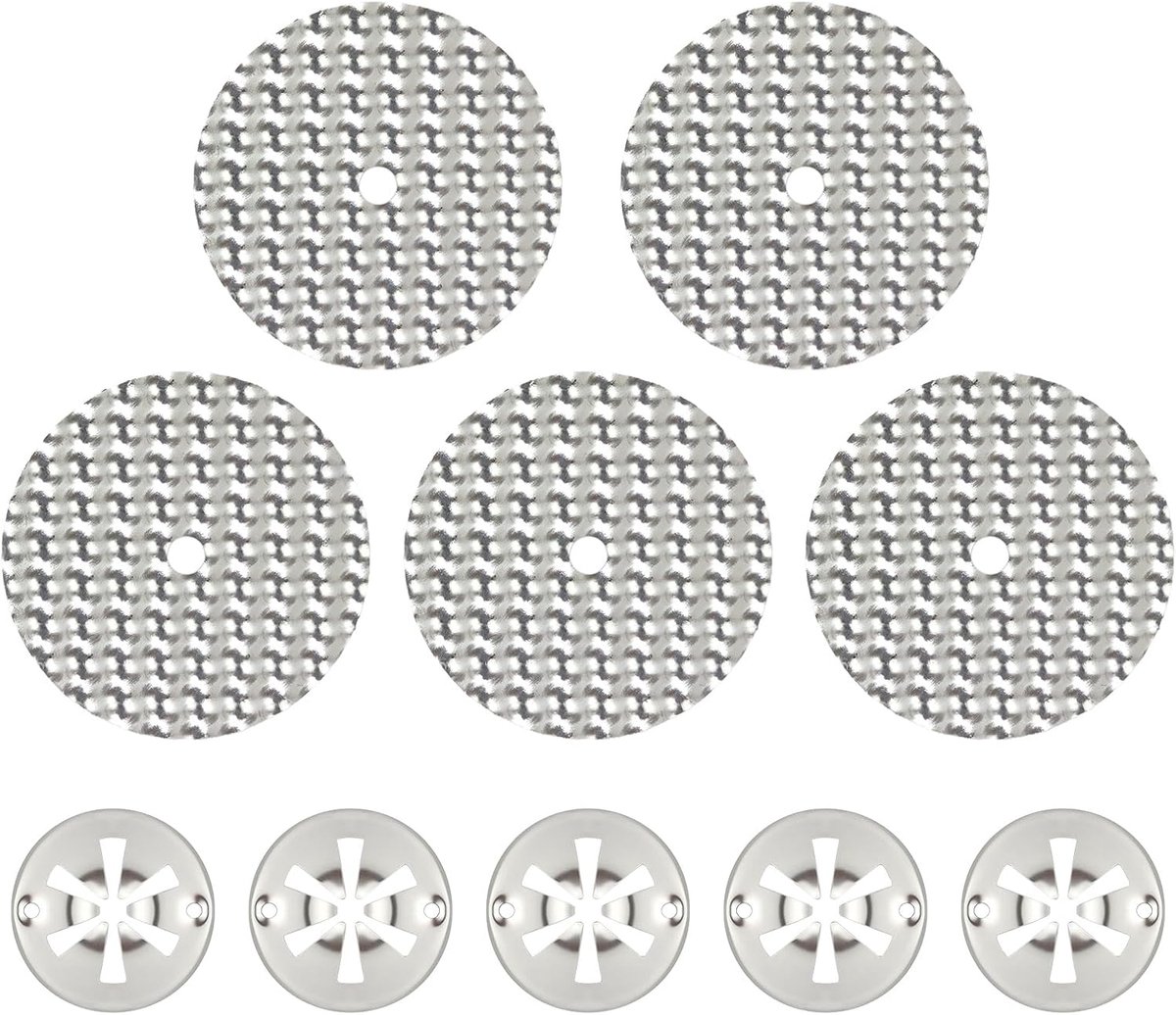 Auto hittebeschermplaat reparatieset 10-delig - 30mm en 52mm schijven - compatibel met diverse modellen - ShopVlot