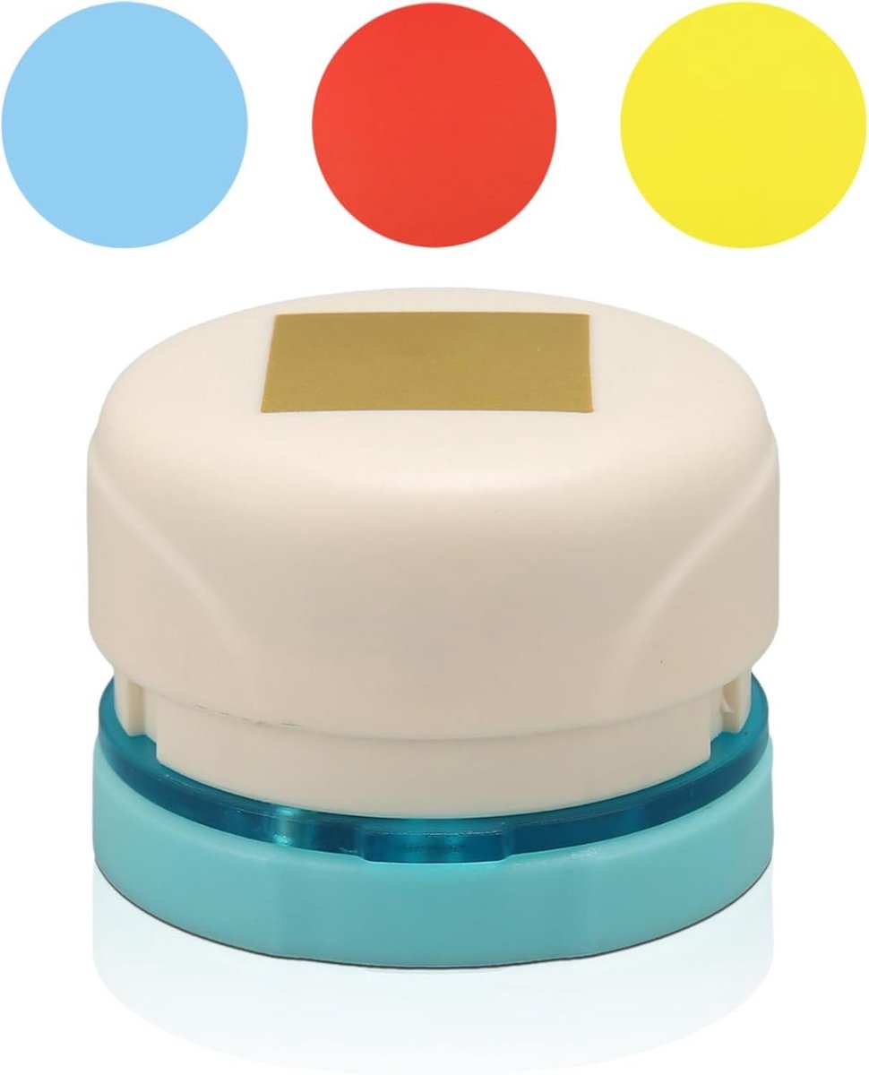 Kraftpapier Ponsmachine voor Creatief Gebruik - Vierkante Gatenpons, Embossing en Scrapbooking Tool voor Handgemaakte Projecten