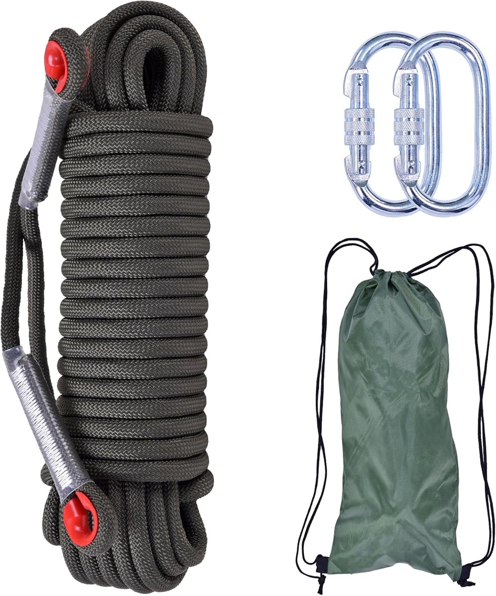 Klimtouw 10M - Multifunctionele Veiligheidslijn - 10mm Hittebestendig - Ideaal voor Camping en Redacties - ShopVlot