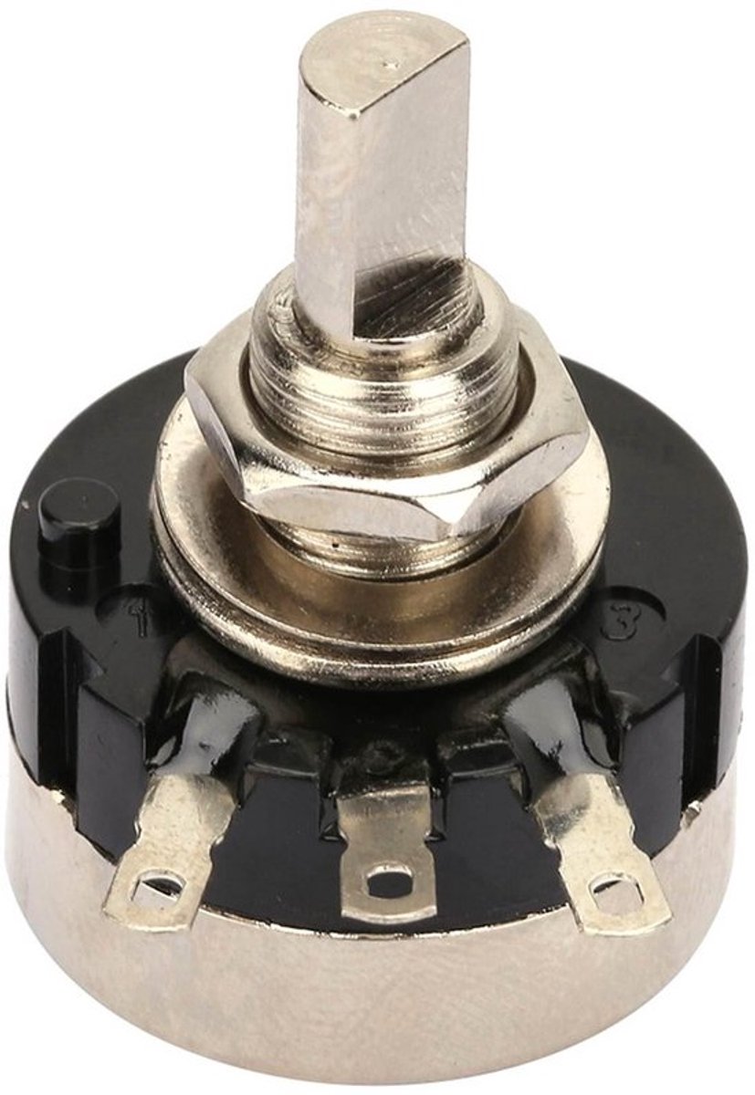 Duurzame Potentiometer - 5K-weerstandspotentiometer - Hoge Nauwkeurigheid - Draaibaar Type - Koolstoffilm - Geschikt voor Elektronica - M...