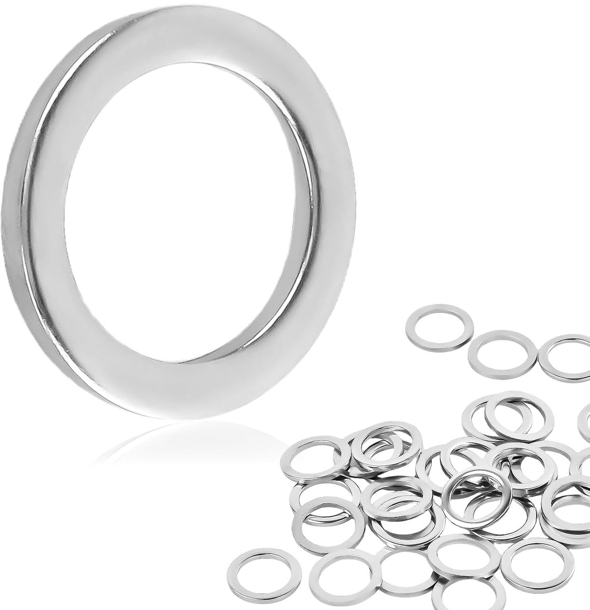 Deurringen M10 Set - 30 Stuks - Roestvrij staal - Perfect voor deurhengsels en klussen - ShopVlot