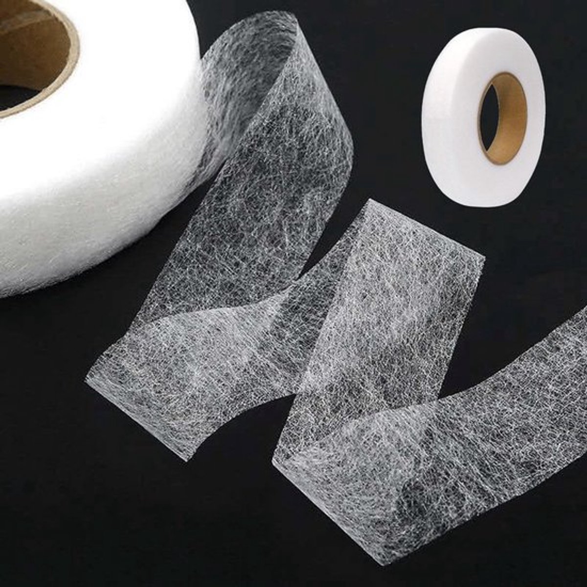 Zoomtape Zelfklevend 64m - Stofwand - Zoom Tape - Hem Tape - Naad Tape - Verstelbaar in Breedte - Stofband