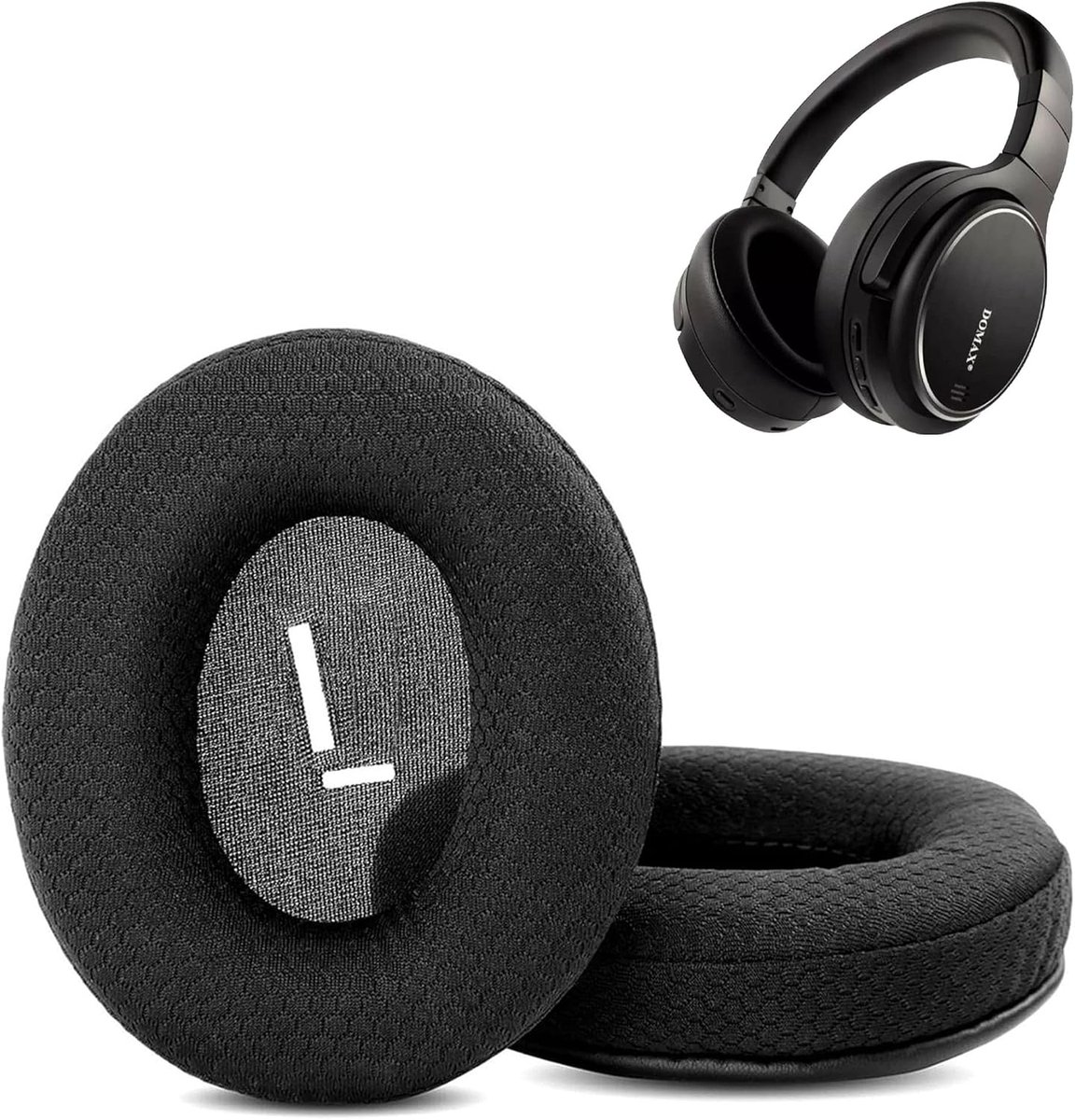 Ear Pads Compatible with DOMAX M1 M 1 Headphones Ear Pads Replacement Cushion (Breathable Fabric/High Quality Foam) - ShopVlot