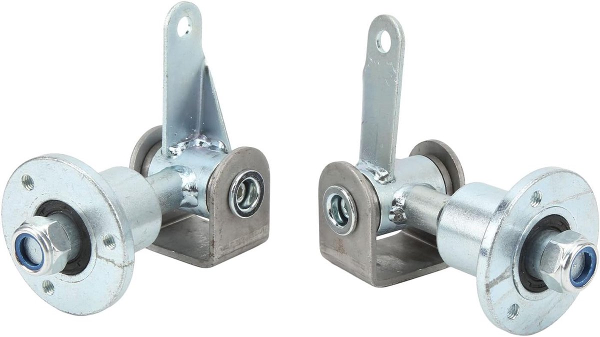 Stubbalgen 17mm - 2Pcs Flens voor Voorwiel - Hoogwaardige staalconstructie - Geschikt voor Go Kart en ATV - ShopVlot