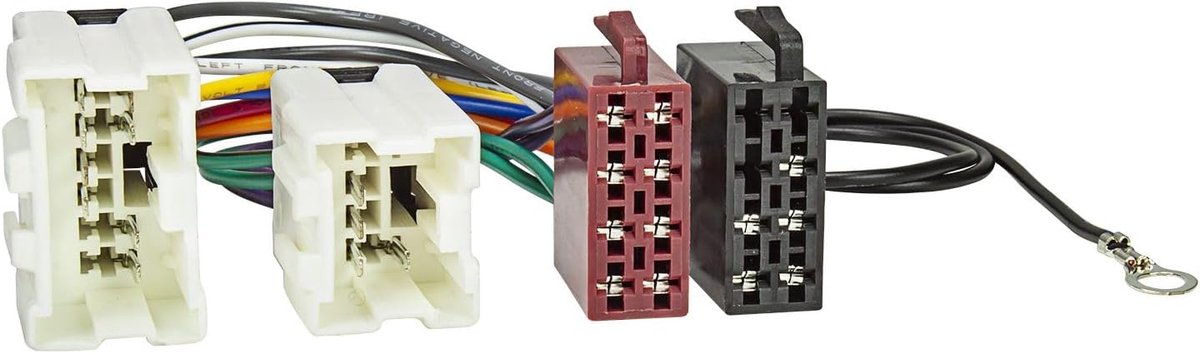 radio adapter kabel - 16pol iso standaard - geschikt voor Nissan X-Trail, Micra, Murano - eenvoudig aansluiten - ShopVlot