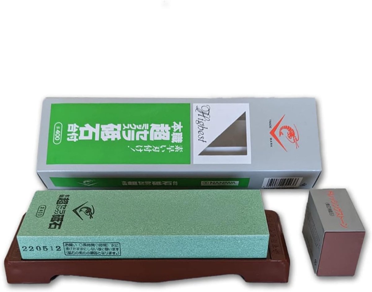 Slijpsteen 400 grit - Naniwa Chosera - Professionele kwaliteit - Ideaal voor scherp slijpen - ShopVlot