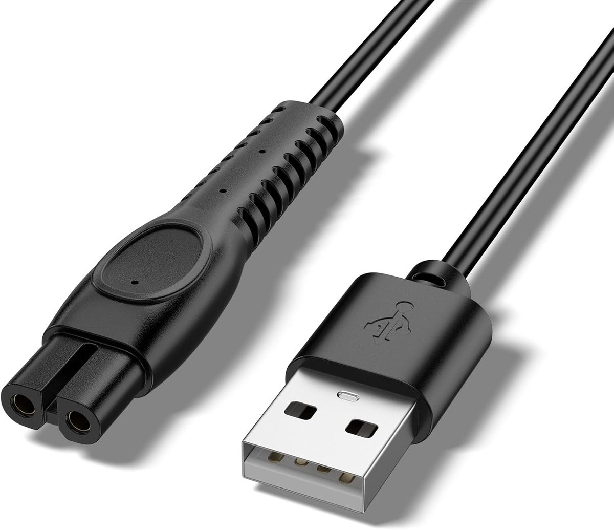 Oplaadkabel 5V voor Philips scheerapparaat 3000X/5000X/i9000 - One Blade (Pro) 360 - 1 stuk - Betrouwbaar opladen - ShopVlot