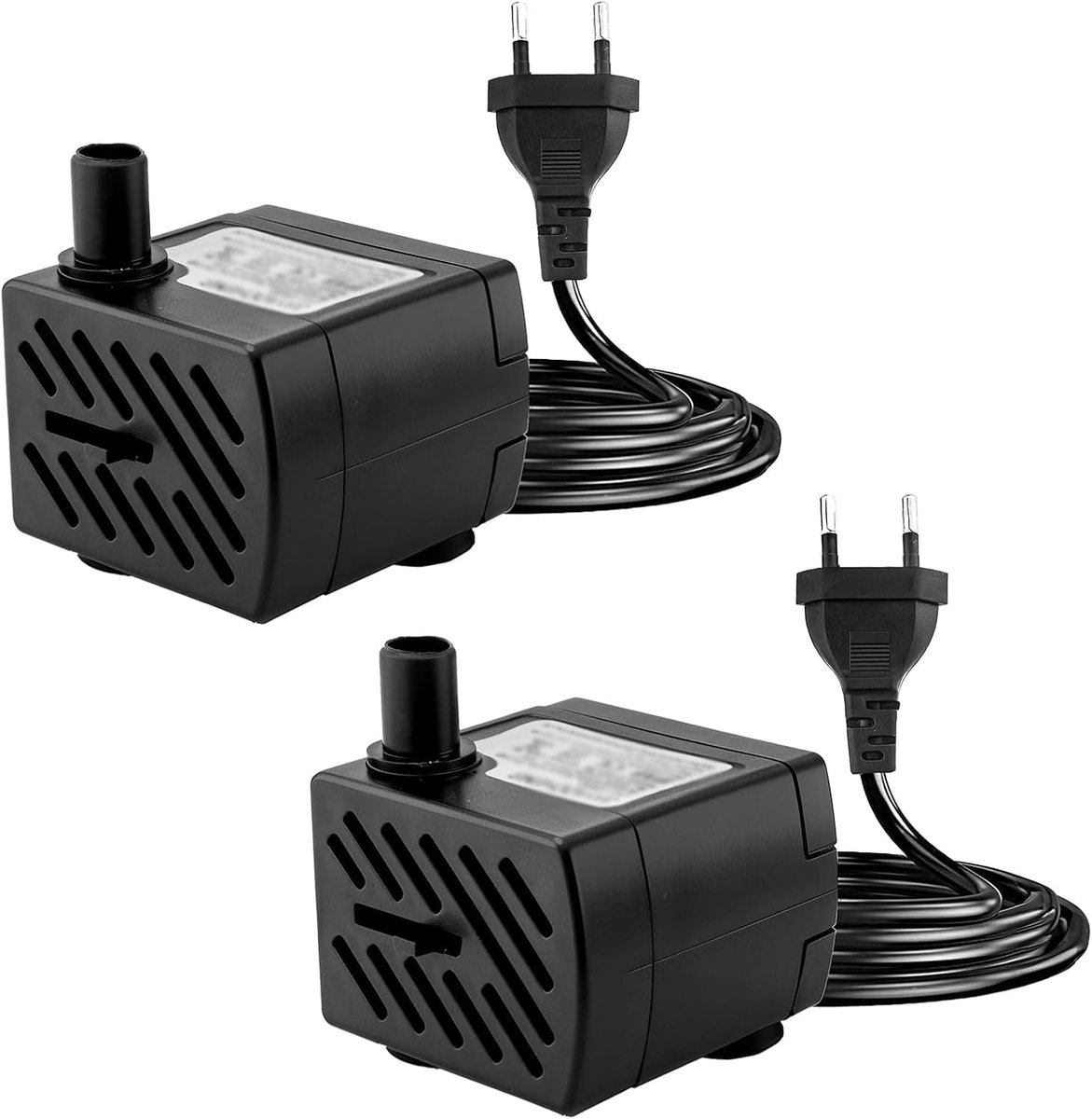 Mini onderdompelpomp 3 W - 180 L/h - uiterst stil - ideaal voor aquaria en fonteinen - ShopVlot
