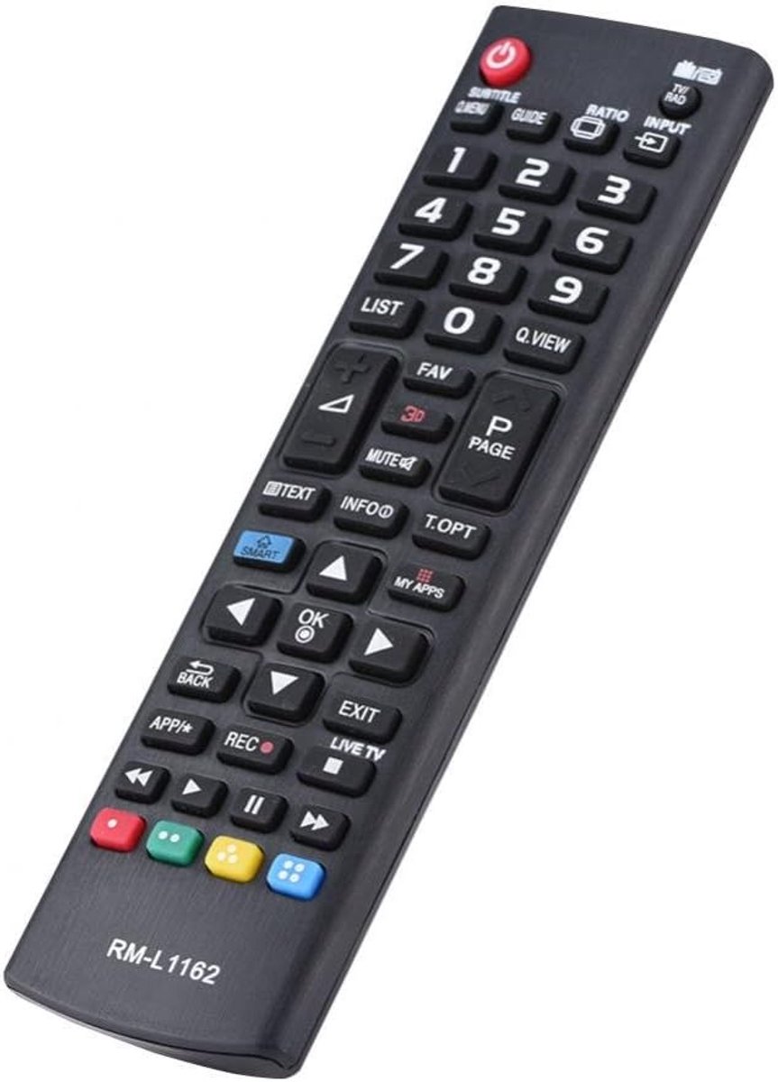 Universele afstandsbediening voor LG LCD TV - Hoogwaardige ABS - Tot 8 meter bereik - Gemakkelijk in gebruik - ShopVlot