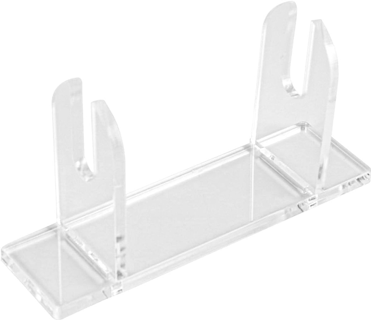 Ventilator displaystandaard 3 stuks - transparant acryl - 2 sleuven - perfecte organisatie voor bureau - ShopVlot