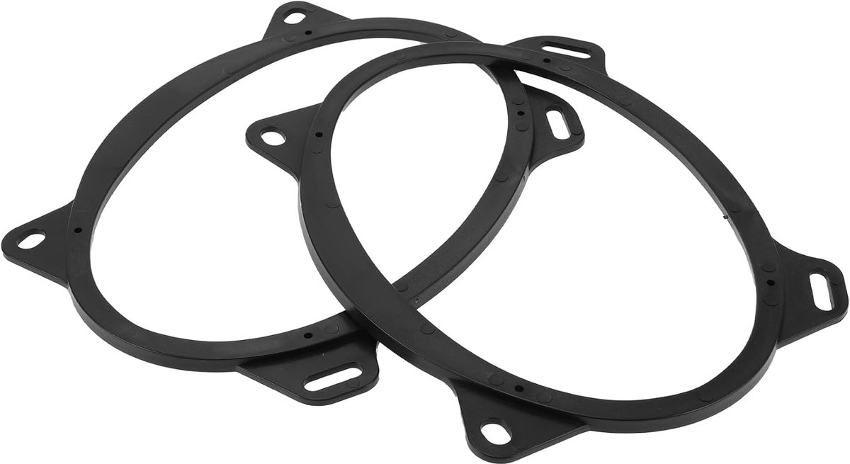 Speaker afstandshouder ring tweeter luidspreker-afstandhouder voor Toyota Corolla 2003-2013 waterdicht achter zwart 2 - ShopVlot