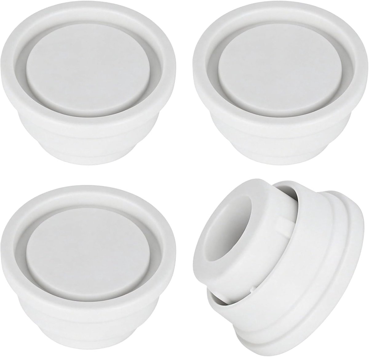 4 stuks zwembadladder rubberen buffer: zwembadladder schokvanger rubberen stop, elastische reserveonderdelen - ShopVlot