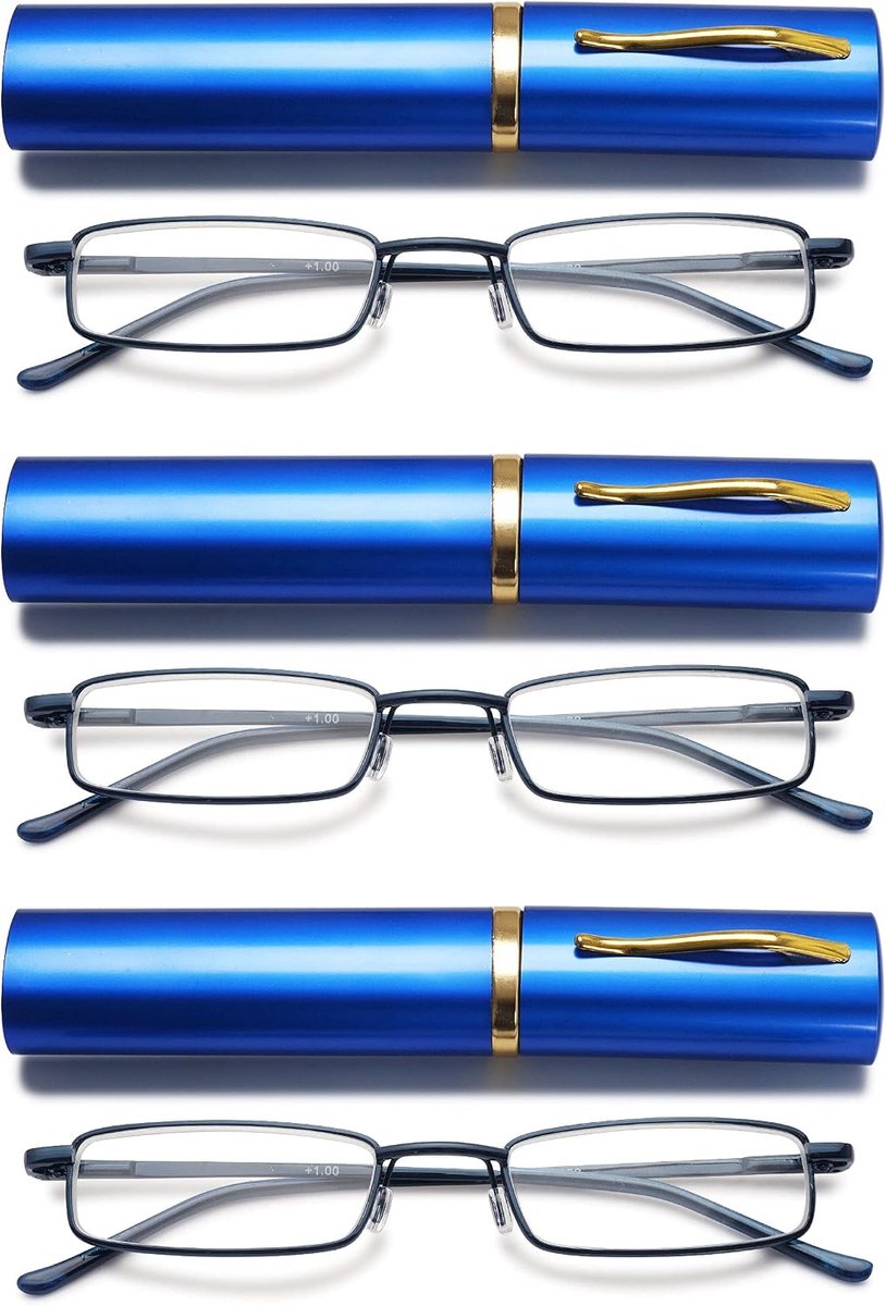 VEVESMUNDO reading glasses metal classic hinge narrow style glasses reading aid eye look glasses full rim glasses with - ShopVlot
