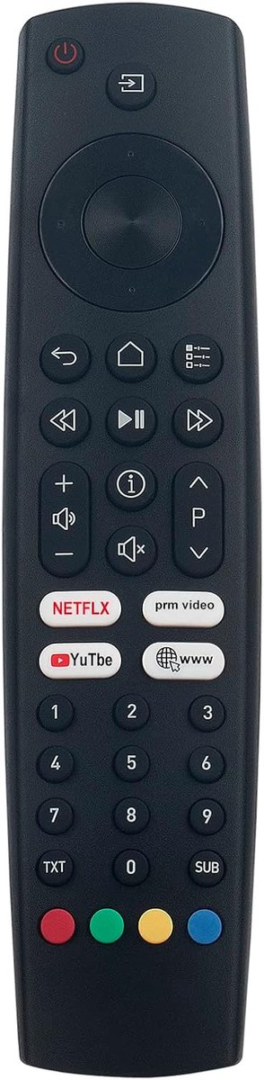 Remote Control Fit for Grundig LED TV 32GHB6100 Madrid, 40GFB6100 - ShopVlot