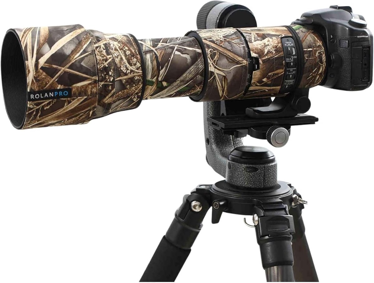 ROLANPRO Camouflage Lens Cover for Sigma 150-600mm F5-6.3 DG OS HSM Contemporary Jacket Lens Protective Sleeve Case-#9 - ShopVlot