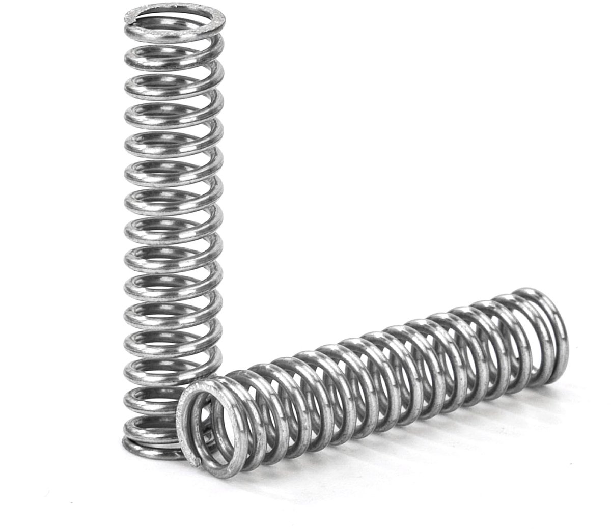 Compression springs 25 mm stainless steel spring 304 thread diameter 0.8 mm outer diameter 6 mm resilience 2 kg 20 - ShopVlot