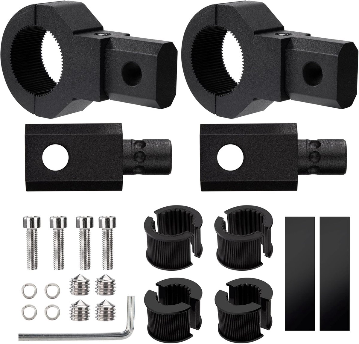 Mounting Bracket for LED Work Light, 360° Rotation, 19-32 mm, Universal for Motorcycle, Vehicles, Off-Road Vehicles - ShopVlot