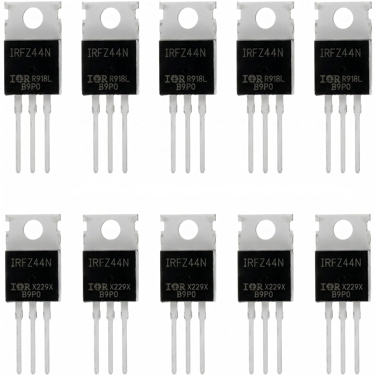 Mosfet transistor N kanaal IRFZ44N, mosfet gelijkrichter 49 A 55 V Ameliore geleider, mosfet transistorset voor - ShopVlot