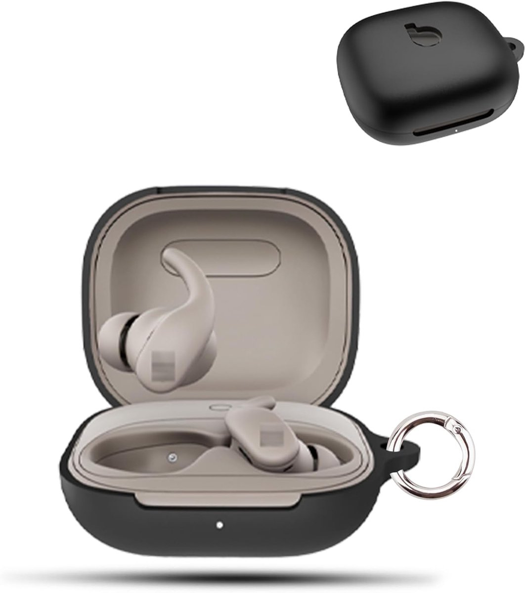 Hoes voor Beats Powerbeats Fit Draadloze Hoofdtelefoons, daunke Zachte Siliconen Beschermhoes, Huidvriendelijk Hoesje - ShopVlot