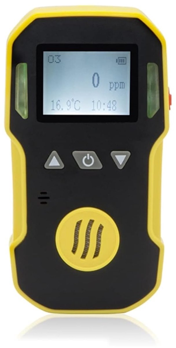 Ozon Gas Detector - Luchtkwaliteit Meter - Veiligheid Meten - Industriële Sensor - 0-50ppm - Zwart