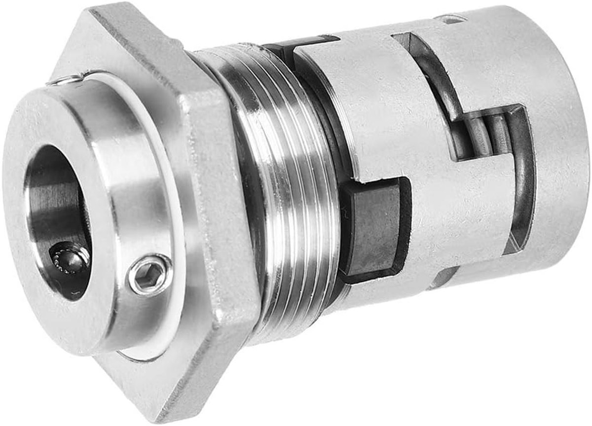 Mechanische Afdichting - Pompafdichting Vervanging - Waterbehandeling Systemen - Roestvrij Staal - 30.5mm Buitendiameter - Zilverkleurig