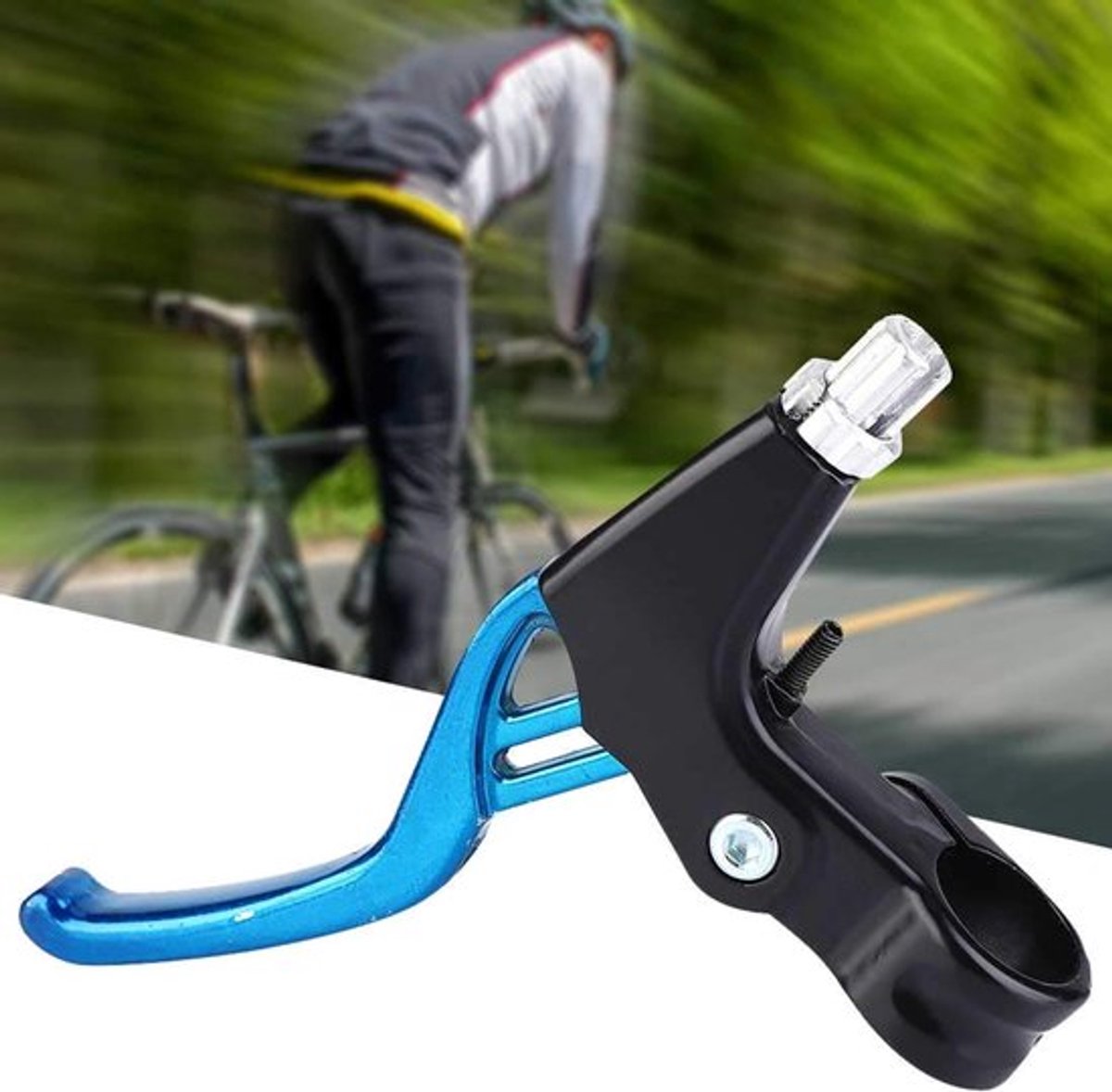 Aluminium brake lever set voor mountain bike - lichtgewicht