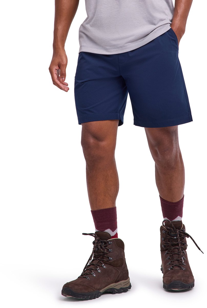 FALKE Trekking Shorts vochtregulerend functioneel broek heren Blauw
