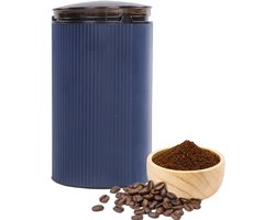 Elektrische Koffiemolen - Bonenmaler - Verse Koffie - Stil Ontwerp - 50 gram - Blauw