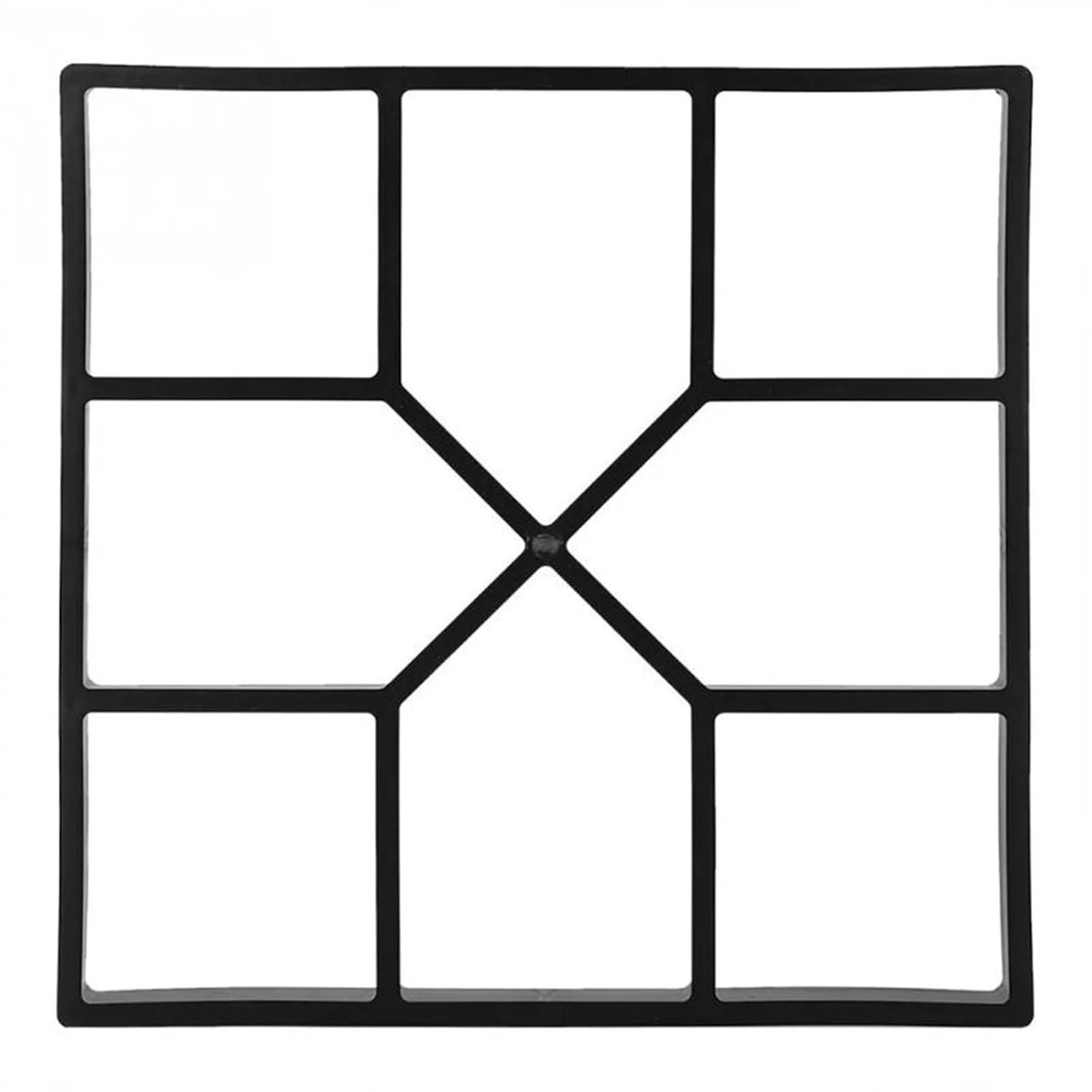 DIY Buiten Bestrating Vorm: Herbruikbare Mal voor Betonnen Paden 40x40 cm