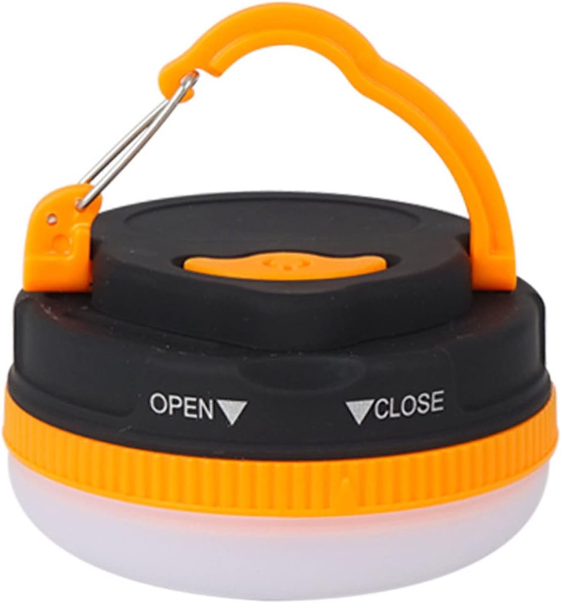 LED Tentlamp - Kampeerlamp Hanglamp - Buitenverlichting - 5 Verlichtingsmodi - 7x48cm - Oranje