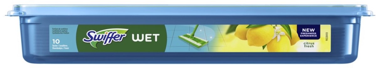 Vloerwisdoekjes swiffer wet citrus 10 stuks