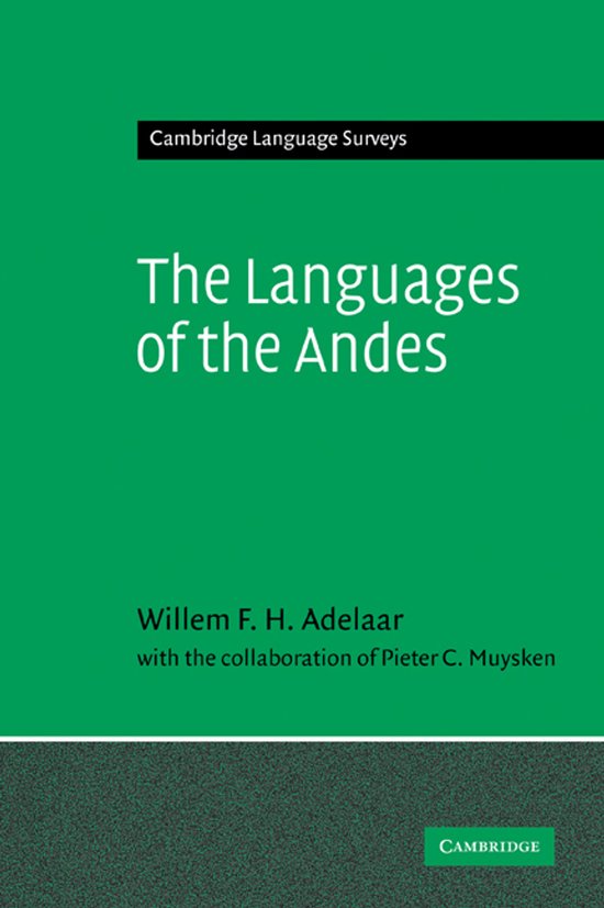 Cambridge Language Surveys-The Languages of the Andes - cover