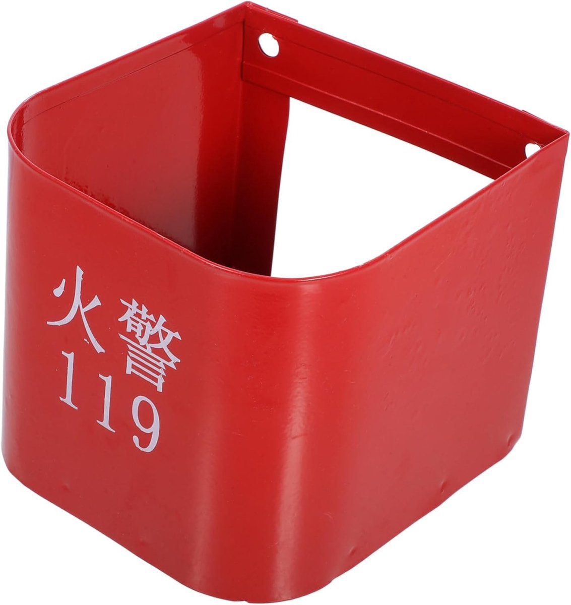 Brandblusser Beugel - Brandblusserhouder Muur - Brandveiligheid Thuis - Snelle Installatie - 16 x 15.2 x 14 cm - Rood