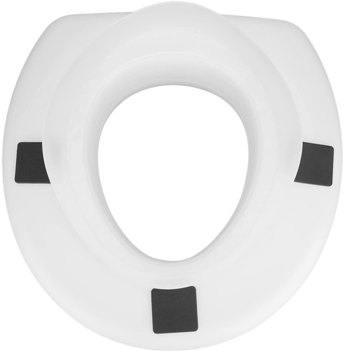 Toiletverhoger voor ouderen met verhoogde bril