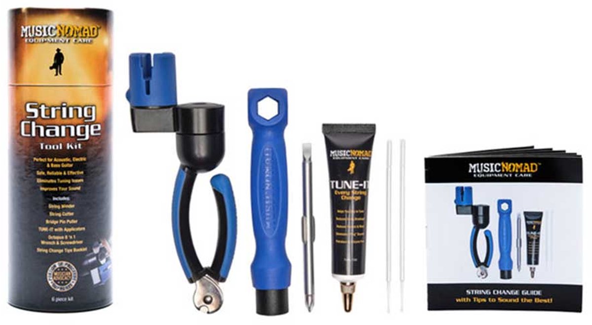MusicNomad MN218 String Change Tool Kit (6-Delig)