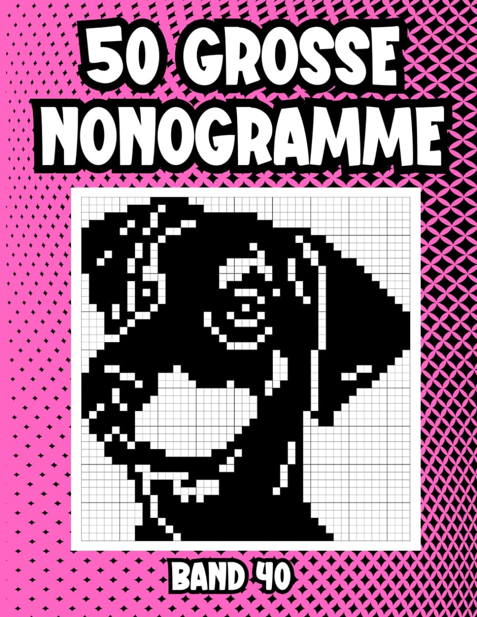 SnelShoppen - 50 Grote Nonogrammen Band 40: Logische Japanse Puzzels voor Beginners en Professionals, Ontspanning, Breintraining, Geduld en Creativite