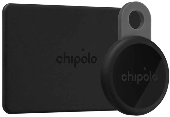 Chipolo CARD + LOOP Zwart