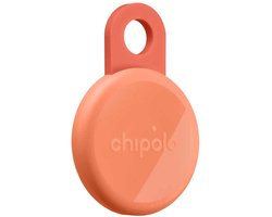 Chipolo - LOOP - traceur Bluetooth et localisateur de clés - rechargeable et étanche - compatible avec Apple Find My et Google Find Hub - 125 dB - corail - 1 pièce