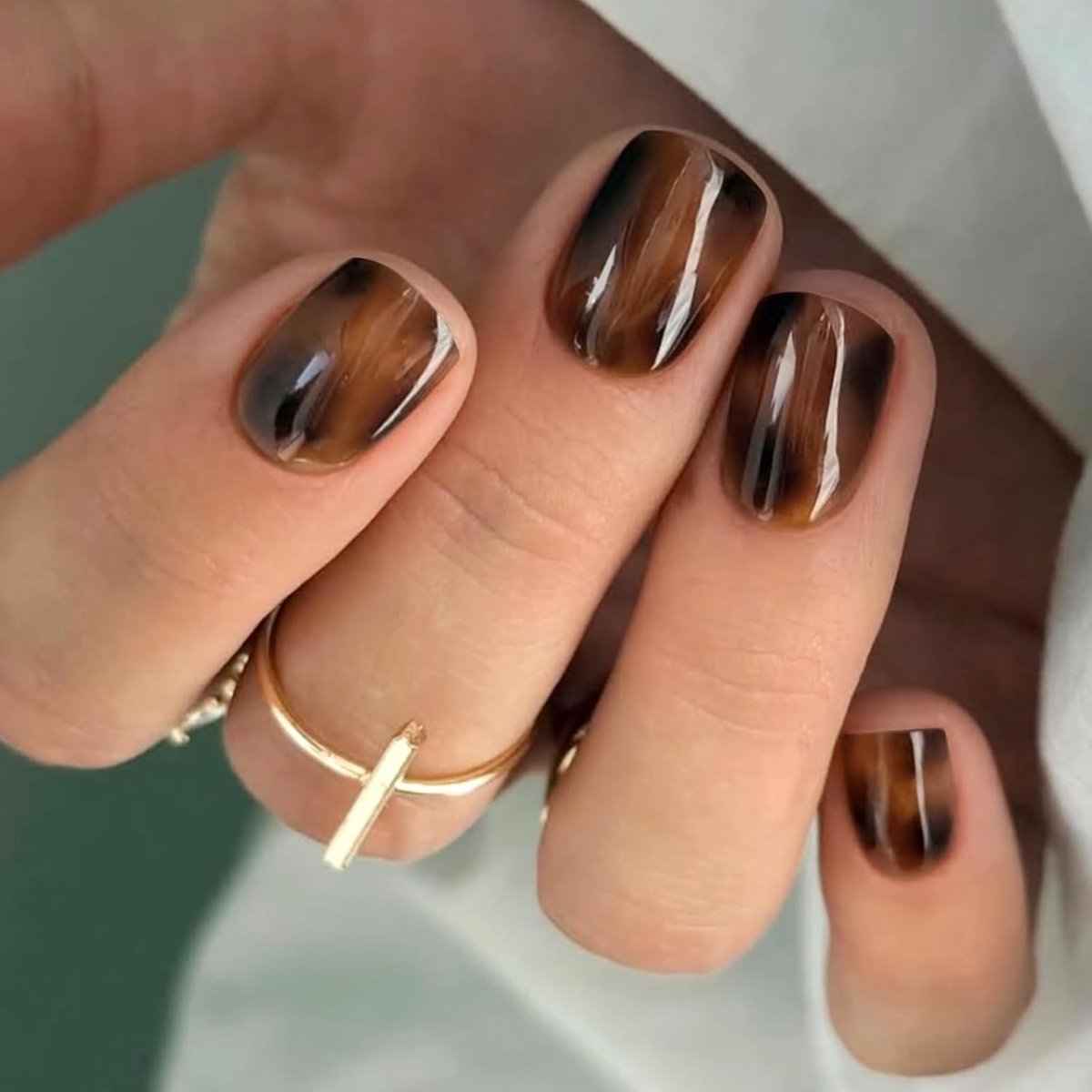 SnelShoppen - Leopard Print Nail Film - UV Gel Nagel Stickers - Zelfklevend - 20 Stuks - Duurzaam en Veilig - Perfect voor Feest en Dagelijks Gebruik